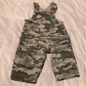 Carhartt camo overalls